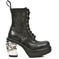  M.8363-C7 ITALI NEGRO BOX PLANE ENCAJE 54 PL NRK SKULL ACERO - 