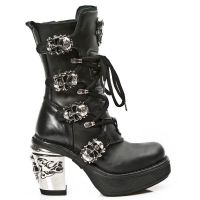  M.8366-C2 ITALI NEGRO NOMADA NEGRO PL NEGRO NRK T SKULL ACER New Rock M.8366-C2 -  