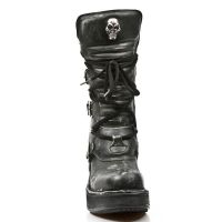  M.8373-C3 VINTAGE RASPADO NEGRO PL NEGRO NRK TACON BANDAS AC New Rock M.8373-C3 -  
