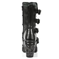  M.8376-C1 ITALI NOMADA NEGRO PL NEGRO NRK TACON SKULL OXIDO New Rock M.8376-C1 -  