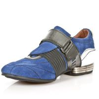  M.8401-C10 VELOUR AZAFATA ANTIK ACERO NAPA BL TPU NEGRO SNOB New Rock M.8401-C10 -  