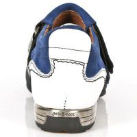 M.8401-C10 VELOUR AZAFATA ANTIK ACERO NAPA BL TPU NEGRO SNOB New Rock M.8401-C10 -  