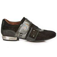  M.8401-C11 VELOUR NEGRO ANTIK ACERO IT NEGRO TPU NEGRO SNOB - 
