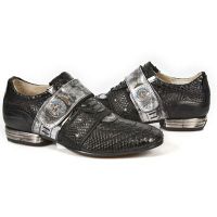Ботинки M.8401-C14 PITON NEGRO BOX PLANE ITALI NEGRO TPU NEGRO SNOB New Rock M.8401-C14 - маленькая картинка