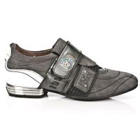 Ботинки M.8401-C9 VELOUR GRIS ANTIK ACERO NAPA BLANCA CAR NEG TPU NE New Rock M.8401-C9 - маленькая картинка