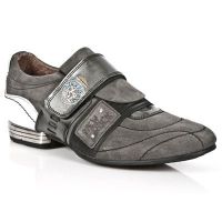 Ботинки M.8401-C9 VELOUR GRIS ANTIK ACERO NAPA BLANCA CAR NEG TPU NE New Rock M.8401-C9 - маленькая картинка