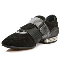 Ботинки M.8401-R11 VELOUR NEGRO ANTIK ACERO IT NEGRO TPU NEGRO SNOB New Rock M.8401-R11 - маленькая картинка
