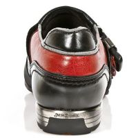 Ботинки M.8406-C4 NOMADA ROJO COCO PLATA ENVEJ NOMADA NEGRO SNOB ACE New Rock M.8406-C4 - маленькая картинка