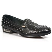 Туфли M.8412-Z2 NOMADA NEGRO, CON BORDADOS, TPU SNOB,TACON ACERO New Rock M.8412-Z2 - маленькая картинка