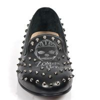 Туфли M.8412-Z2 NOMADA NEGRO, CON BORDADOS, TPU SNOB,TACON ACERO New Rock M.8412-Z2 - маленькая картинка