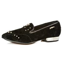  M.8413-C1 VELOUR NEGRO TPU NEGRO SNOB TACON ACERO New Rock M.8413-C1 -  