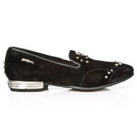  M.8413-C1 VELOUR NEGRO TPU NEGRO SNOB TACON ACERO New Rock M.8413-C1 -  