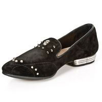  M.8413-C1 VELOUR NEGRO TPU NEGRO SNOB TACON ACERO New Rock M.8413-C1 -  