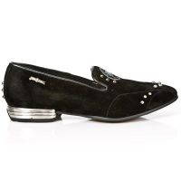  M.8414-C1 VELOUR NEGRO TPU NEGRO SNOB TACON ACERO New Rock M.8414-C1 -  