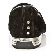  M.8414-C1 VELOUR NEGRO TPU NEGRO SNOB TACON ACERO New Rock M.8414-C1 -  
