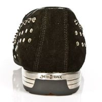  M.8415-C1 VELOUR NEGRO VIVO NEGRO TPU NEGRO SNOB TACON ACERO New Rock M.8415-C1 -  