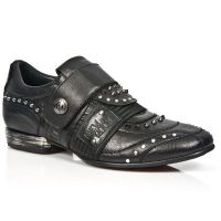 Ботинки M.8421-C3 SOFT NEGRO CARBONO NEGRO TPU NEGRO SNOB TACON ACER New Rock M.8421-C3 - маленькая картинка
