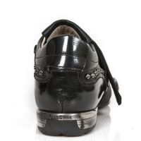 Ботинки M.8421-R1 NOMADA NEGRO CHAROL STUCO NEGRO ITALI NEGRO New Rock M.8421-R1 - маленькая картинка