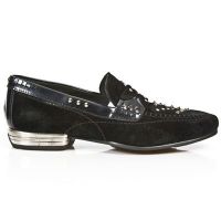 Туфли M.8423-C1 VELOUR NEGRO CHAROL STUCO ACERO TPU NEGRO SNOB ACE New Rock M.8423-C1 - маленькая картинка