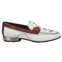 Туфли M.8423-C2 NAPA BLANCA GALIA ROJO TPU NEGRO SNOB TACON ACERO New Rock M.8423-C2 - маленькая картинка