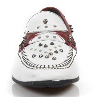 Туфли M.8423-C2 NAPA BLANCA GALIA ROJO TPU NEGRO SNOB TACON ACERO New Rock M.8423-C2 - маленькая картинка