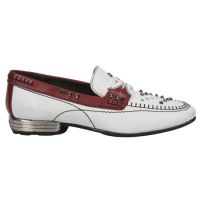 Туфли M.8423-R2 NAPA BLANCA GALIA ROJO TPU NEGRO SNOB TACON ACERO New Rock M.8423-R2 - маленькая картинка