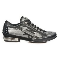  M.8426-C13 NOMADA NEGRO BOX ACERO NUBE VELOUR NEGRO ITALI NE New Rock M.8426-C13 -  