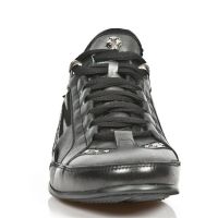  M.8426-C13 NOMADA NEGRO BOX ACERO NUBE VELOUR NEGRO ITALI NE New Rock M.8426-C13 -  