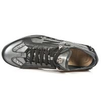  M.8426-C13 NOMADA NEGRO BOX ACERO NUBE VELOUR NEGRO ITALI NE New Rock M.8426-C13 -  