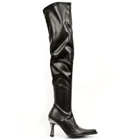 Сапоги M.9051-R2 ITALI NEGRO Y ELASTICO NEGRO,MALICIA 2 GOMA NEGRA New Rock M.9051-R2 - маленькая картинка