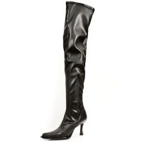 Сапоги M.9051-R2 ITALI NEGRO Y ELASTICO NEGRO,MALICIA 2 GOMA NEGRA New Rock M.9051-R2 - маленькая картинка