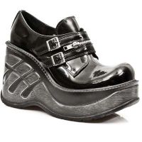 Ботинки M.9810-C10 CHAROL NEGRO, CUÑA SPORT New Rock M.9810-C10 - маленькая картинка