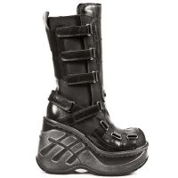 Сапоги M.9813-C10 ITALI Y NOMADA NEGRO, CUÑA SPORT New Rock M.9813-C10 - маленькая картинка