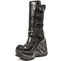 Сапоги M.9813-C10 ITALI Y NOMADA NEGRO, CUÑA SPORT New Rock M.9813-C10 - маленькая картинка