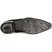 Туфли M.BG001-C2 ANTE NEGRO RIVETE ITALI NEGRO VIP1 NEGRO T ACERO New Rock M.BG001-C2 - маленькая картинка