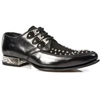 Туфли M.BG001-C3 NOMADA NEGRO ANTE NEGRO RIBETE NEG VIP1 NEG T ACE New Rock M.BG001-C3 - маленькая картинка