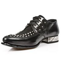Туфли M.BG001-C3 NOMADA NEGRO ANTE NEGRO RIBETE NEG VIP1 NEG T ACE New Rock M.BG001-C3 - маленькая картинка