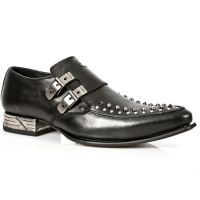 Туфли M.BG003-C2 NOMADA NEGRO VIVO NEGRO VIP1 NEGRO SUELA T ACERO New Rock M.BG003-C2 - маленькая картинка
