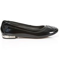 Туфли M.BL002-C1 CHAROL NEGRO TPU NEGRO BAILARINAS TACON BL ACERO New Rock M.BL002-C1 - маленькая картинка