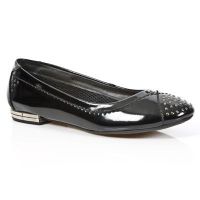 Туфли M.BL002-C1 CHAROL NEGRO TPU NEGRO BAILARINAS TACON BL ACERO New Rock M.BL002-C1 - маленькая картинка