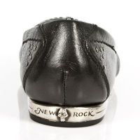 Туфли M.BL002-C4 NAPA NEGRA TPU NEGRO BAILARINAS TACON BL ACERO New Rock M.BL002-C4 - маленькая картинка