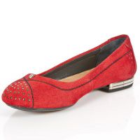 Туфли M.BL002-C7 VELOUR ROJO TPU NEGRO BAILARINAS TACON BL ACERO New Rock M.BL002-C7 - маленькая картинка