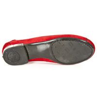 Туфли M.BL002-C7 VELOUR ROJO TPU NEGRO BAILARINAS TACON BL ACERO New Rock M.BL002-C7 - маленькая картинка