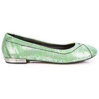 Туфли M.BL003-C6 PITON PLISADO VERDE TPU NEGRO BAILARINAS New Rock M.BL003-C6 - маленькая картинка