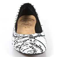 Туфли M.BL003-C7 PITON BLANCO TPU NEGRO BAILARINAS TACON BL ACERO New Rock M.BL003-C7 - маленькая картинка