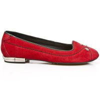  M.BL005-C1 VELOUR ROJO TPU NEGRO BAILARINAS T BL ACERO New Rock M.BL005-C1 -  