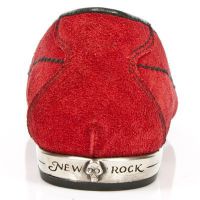  M.BL005-C1 VELOUR ROJO TPU NEGRO BAILARINAS T BL ACERO New Rock M.BL005-C1 -  