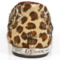 Туфли M.BL005-C2 LEOPARDO PELO MARRON VIVO ROJO TPU NEG BAILARINAS New Rock M.BL005-C2 - маленькая картинка
