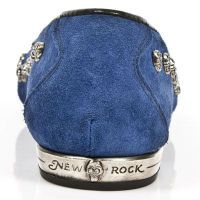 Туфли M.BL006-C1 VELOUR AZUL AZAFATA TPU NEGRO BAILARINAS T BL ACE New Rock M.BL006-C1 - маленькая картинка