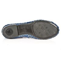 Туфли M.BL006-C2 PELO COCO AZUL PIEL VIVO NEGRO TPU NEGRO BAILARIN New Rock M.BL006-C2 - маленькая картинка